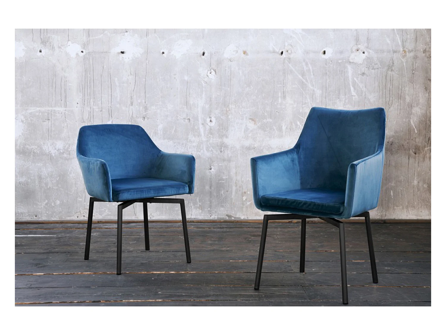 Chaise -  Velours - LOUI