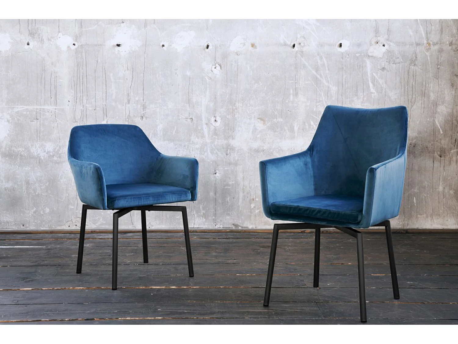 Chaise -  Velours - LOUI