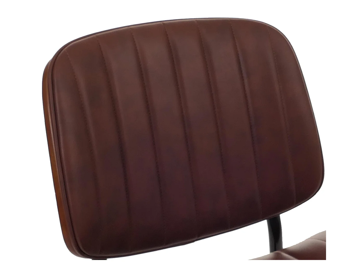 Eetkamerstoel MCW-O44 (set van 2),  walnoot look, vintage bruin