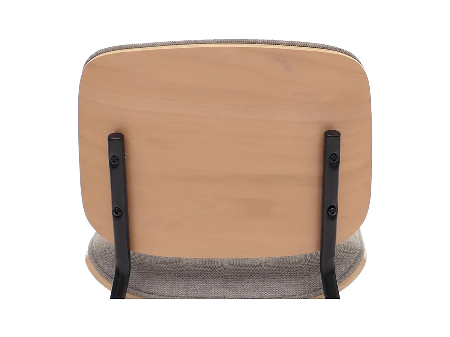 Chaise de salle à manger MCW-O44 (lot de 2),  naturel, gris clair