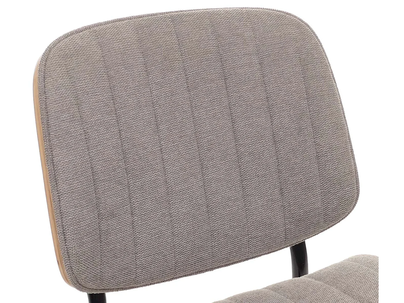 Chaise de salle à manger MCW-O44 (lot de 2),  naturel, gris clair