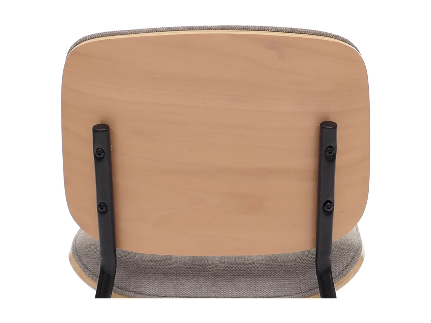 Chaise de salle à manger MCW-O44 (lot de 2),  naturel, gris clair