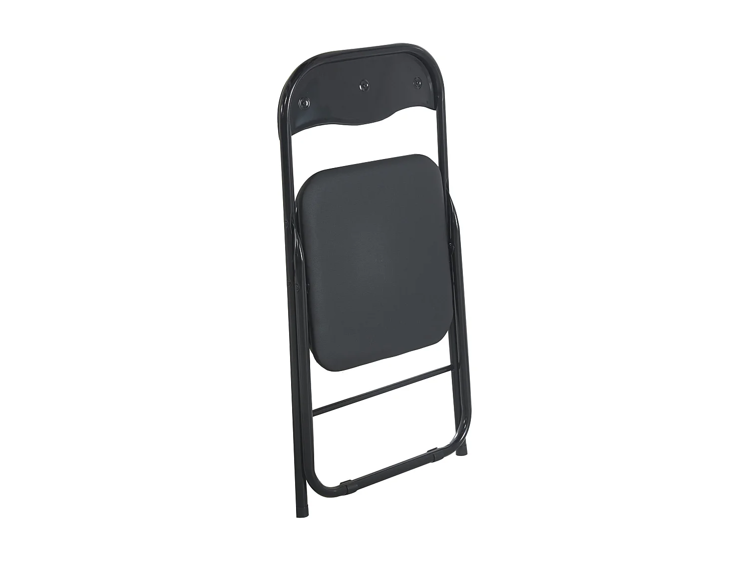 Hooma - Lot de 6 chaises pliantes d'intérieur et confortables en PVC