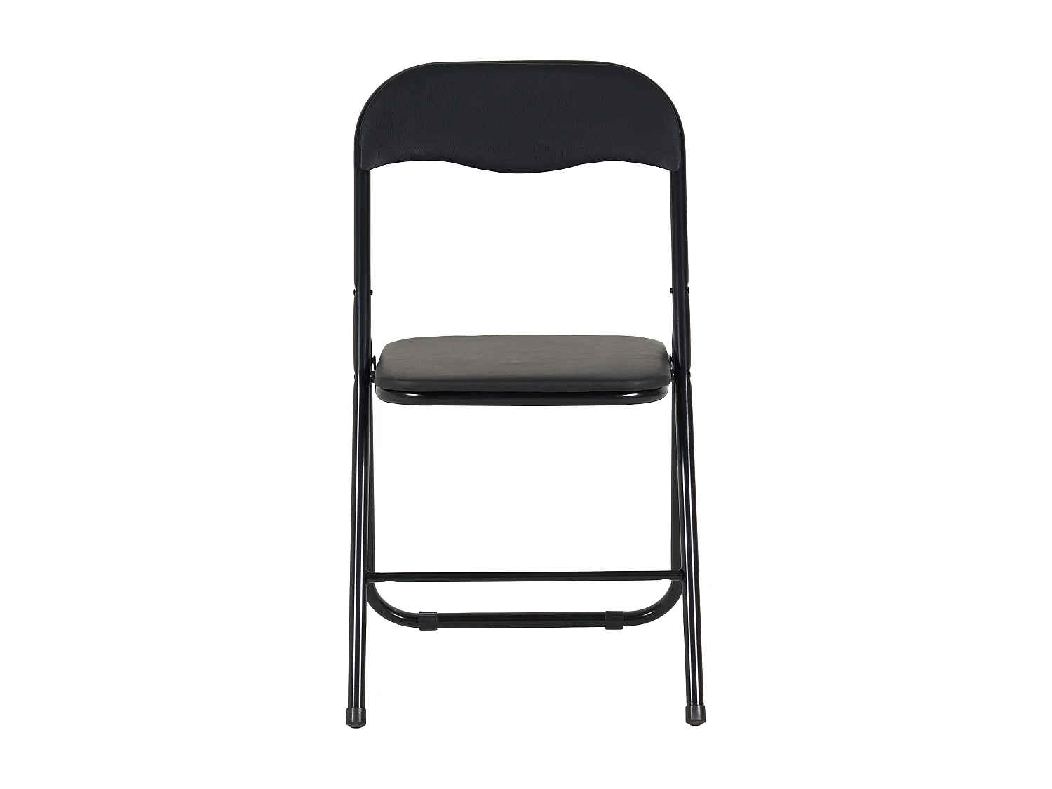 Hooma - Lot de 6 chaises pliantes d'intérieur et confortables en PVC