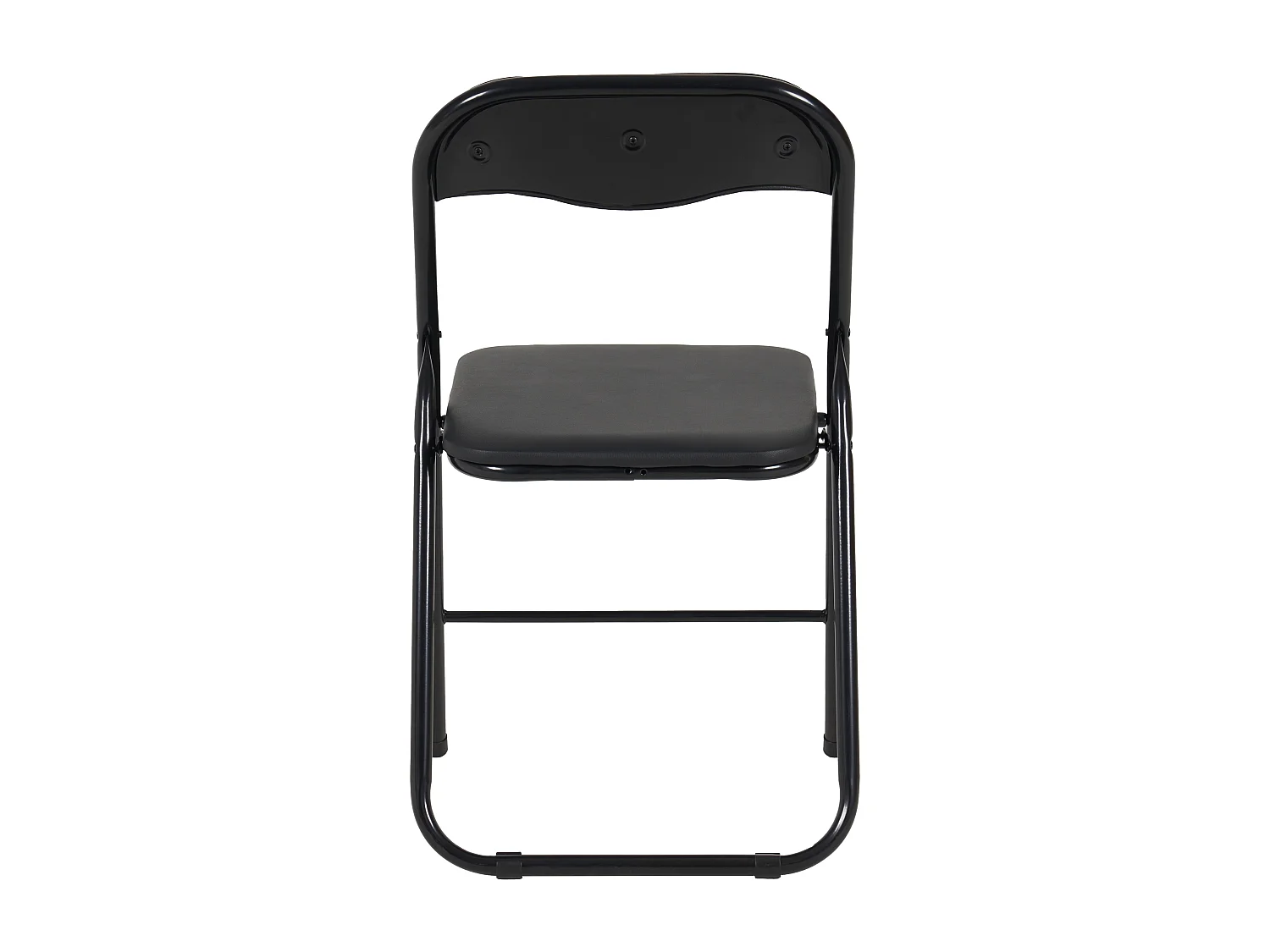 Hooma - Lot de 6 chaises pliantes d'intérieur et confortables en PVC