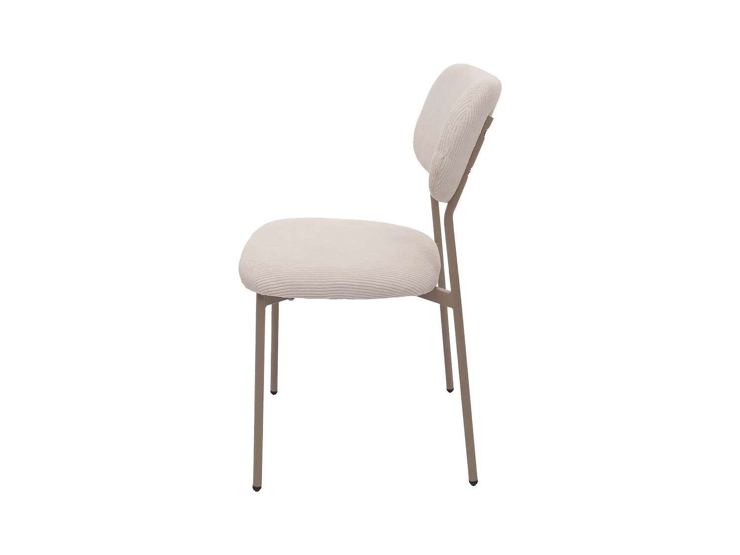 Chaise de salle à manger MCW-O26 (lot de 2),  beige