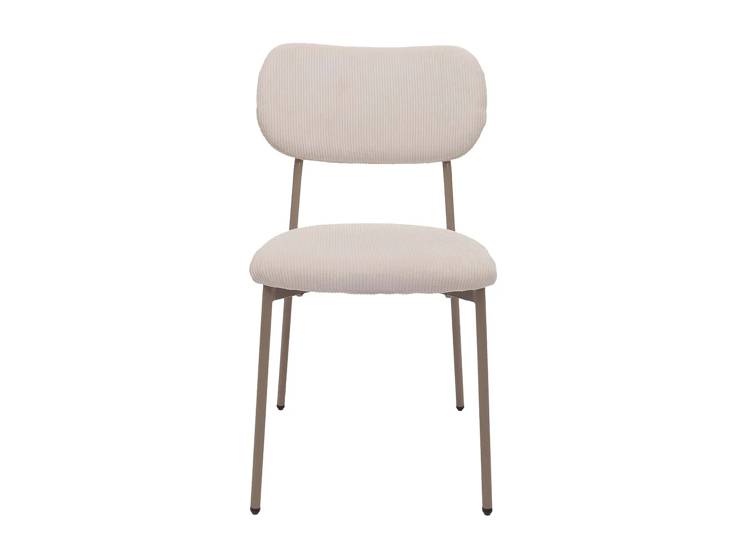 Cadeira de jantar MCW-O26 (conjunto de 2),  bege