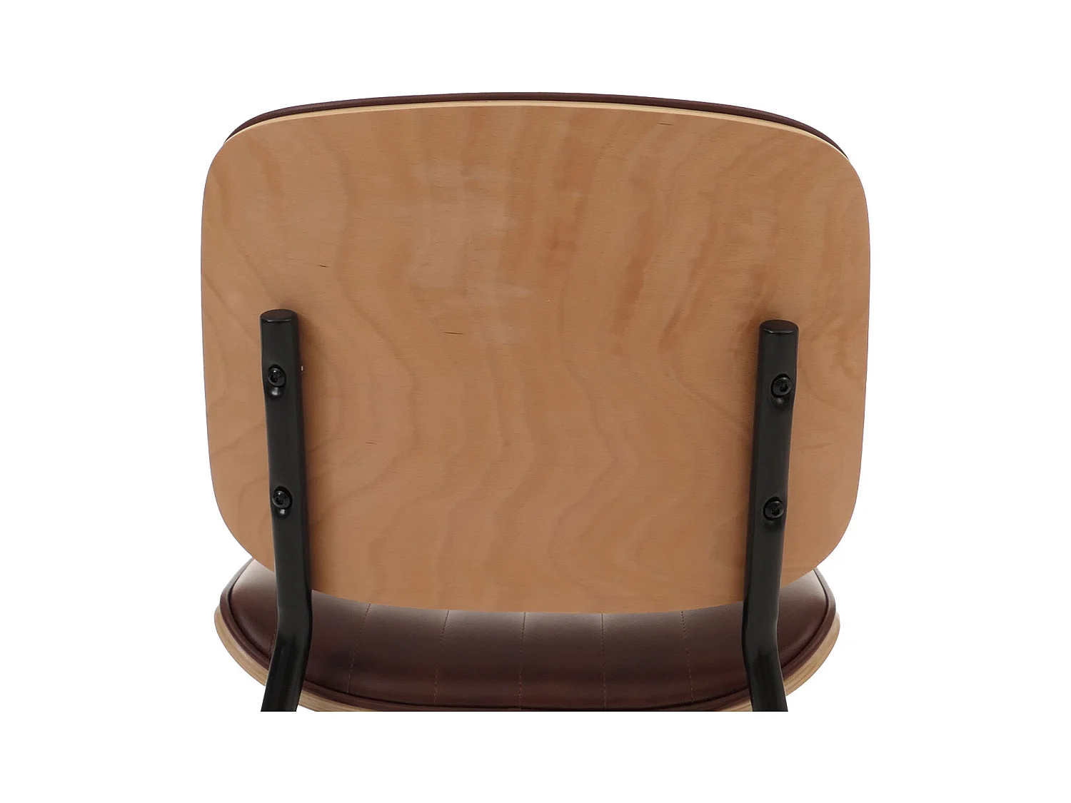 Chaise de salle à manger MCW-O44 (lot de 2),  naturel, marron vintage