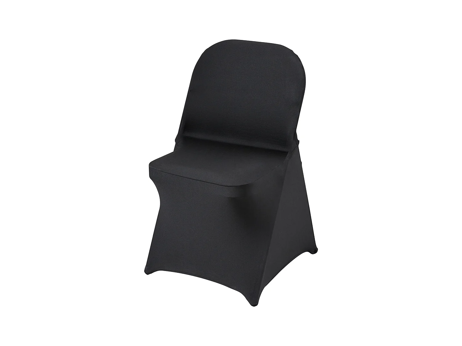 Housses de Chaises Pliantes en Élasthanne Extensible Noir SucceBuy, Lot de 100 pour Salle à Manger de Mariage