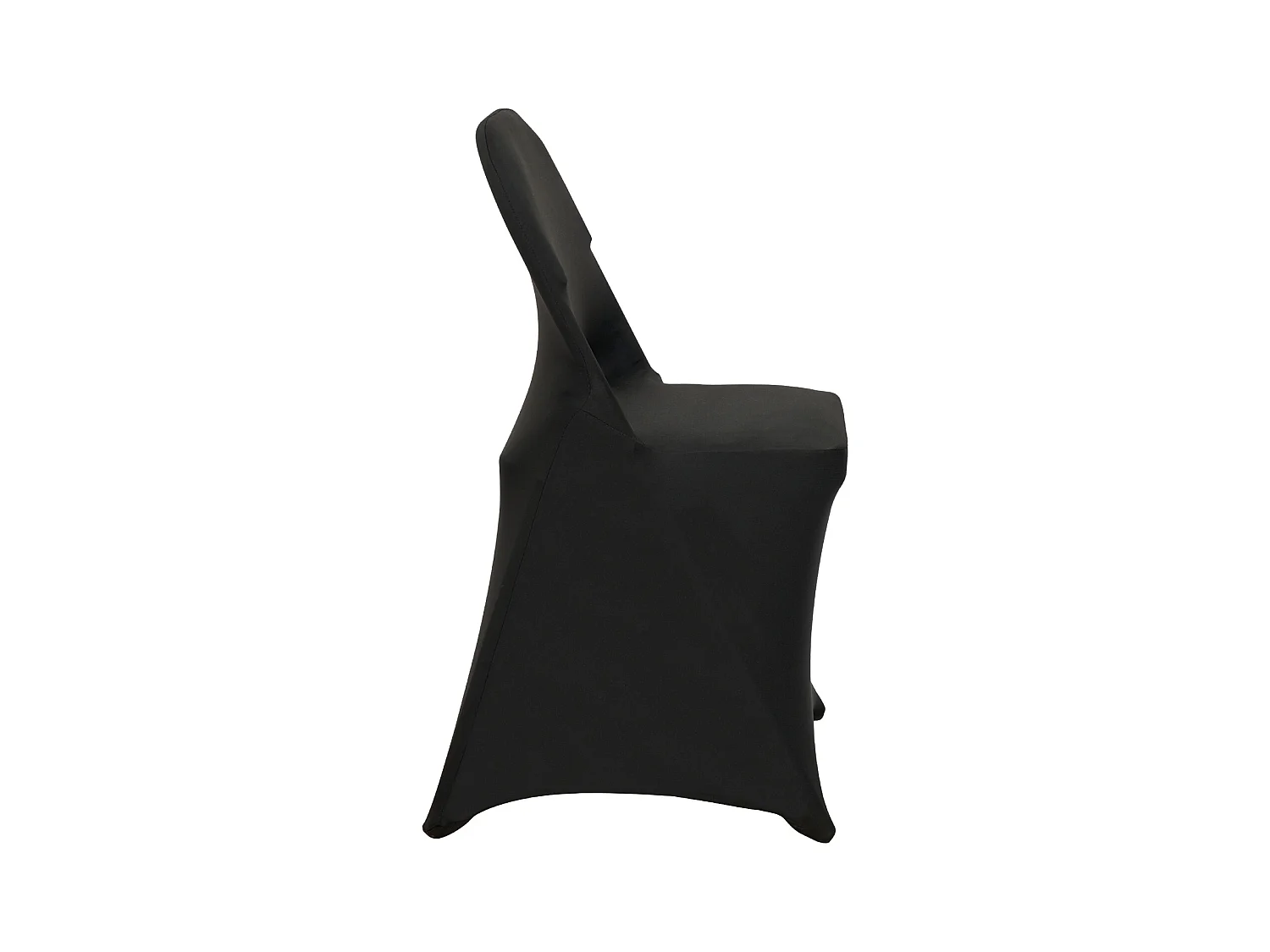 Housses de Chaises Pliantes en Élasthanne Extensible Noir SucceBuy, Lot de 100 pour Salle à Manger de Mariage