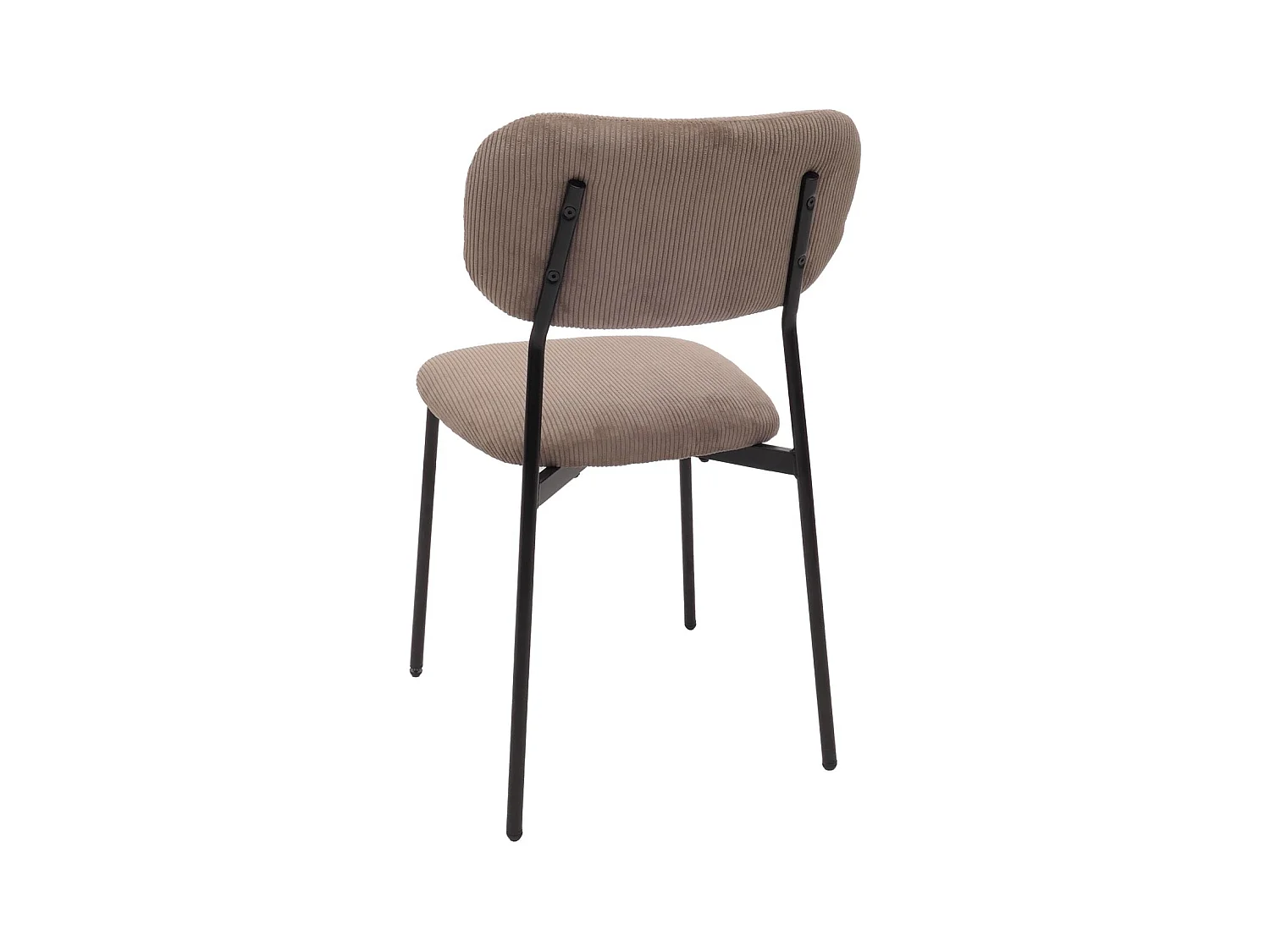 Chaise de salle à manger MCW-O26 (lot de 2),  taupe