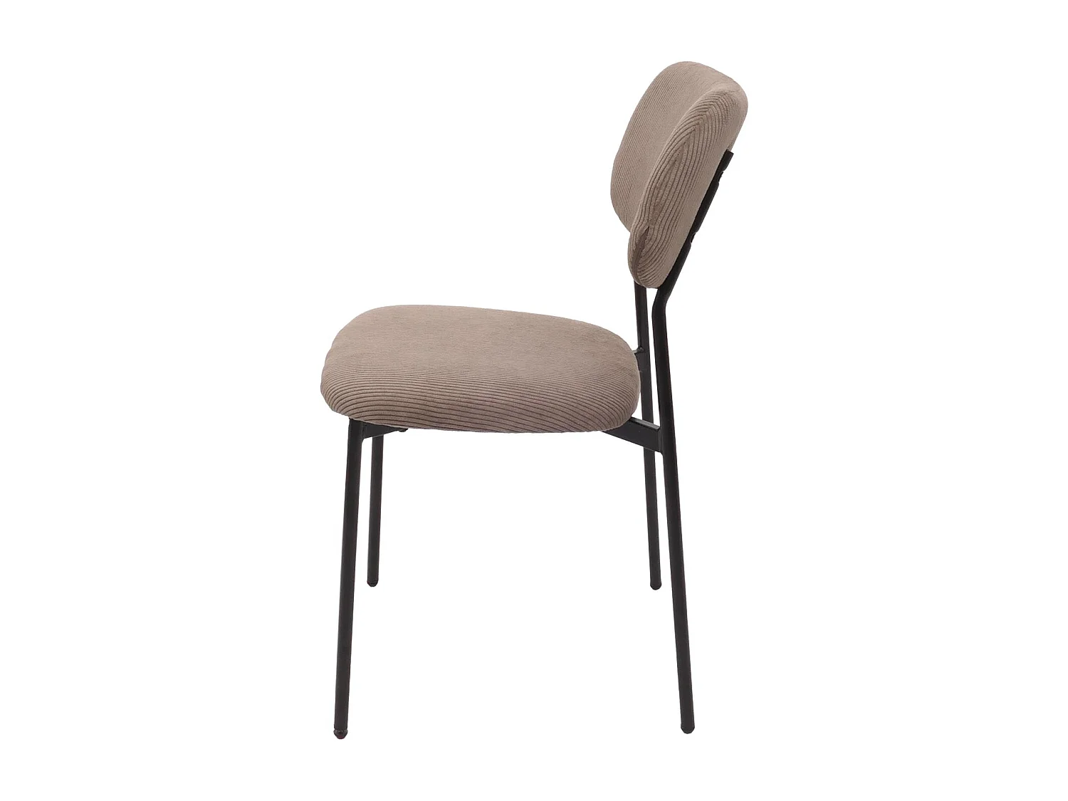 Chaise de salle à manger MCW-O26 (lot de 2),  taupe
