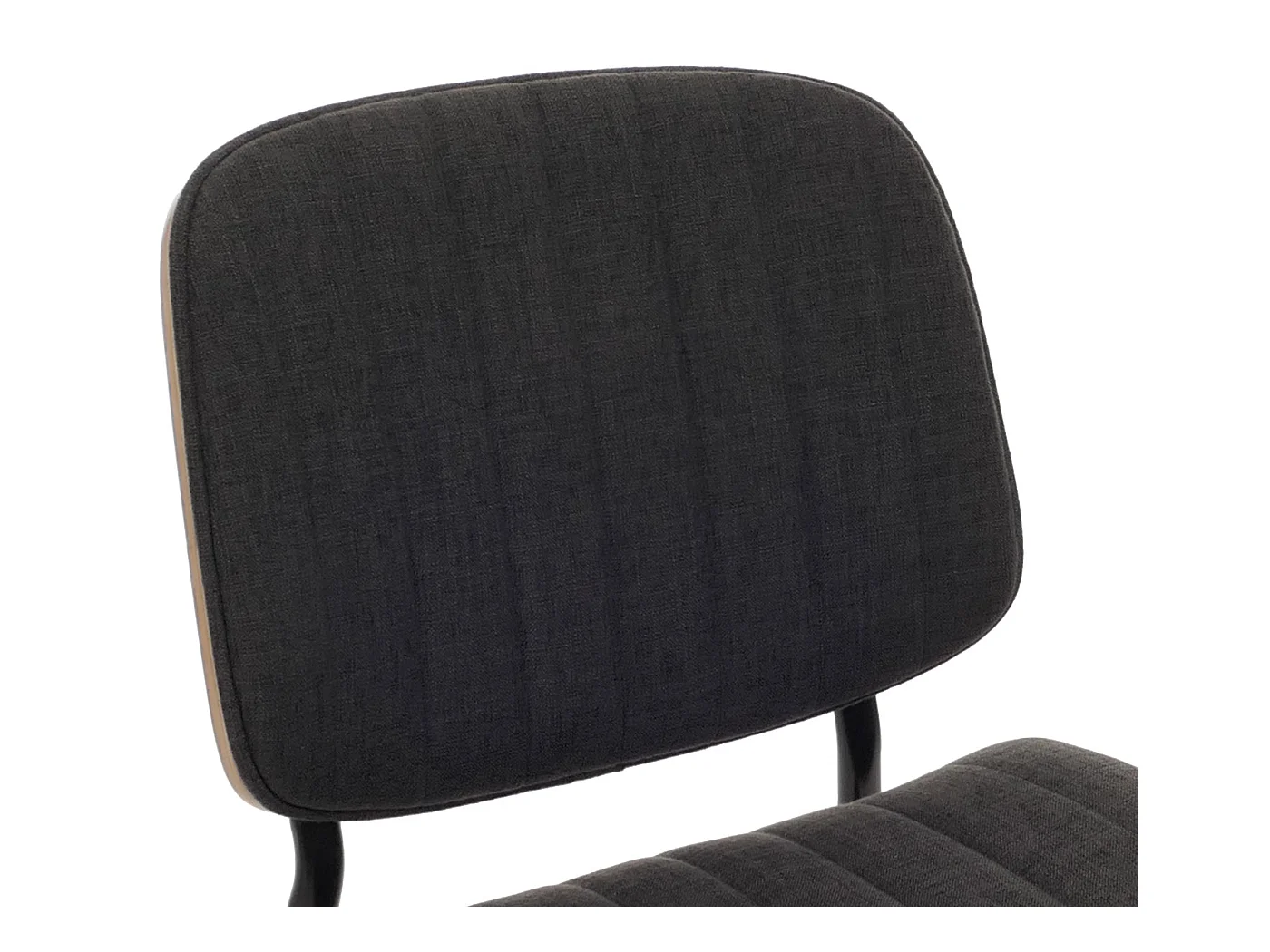 Chaise de salle à manger MCW-O44 (lot de 2),  naturel, gris foncé