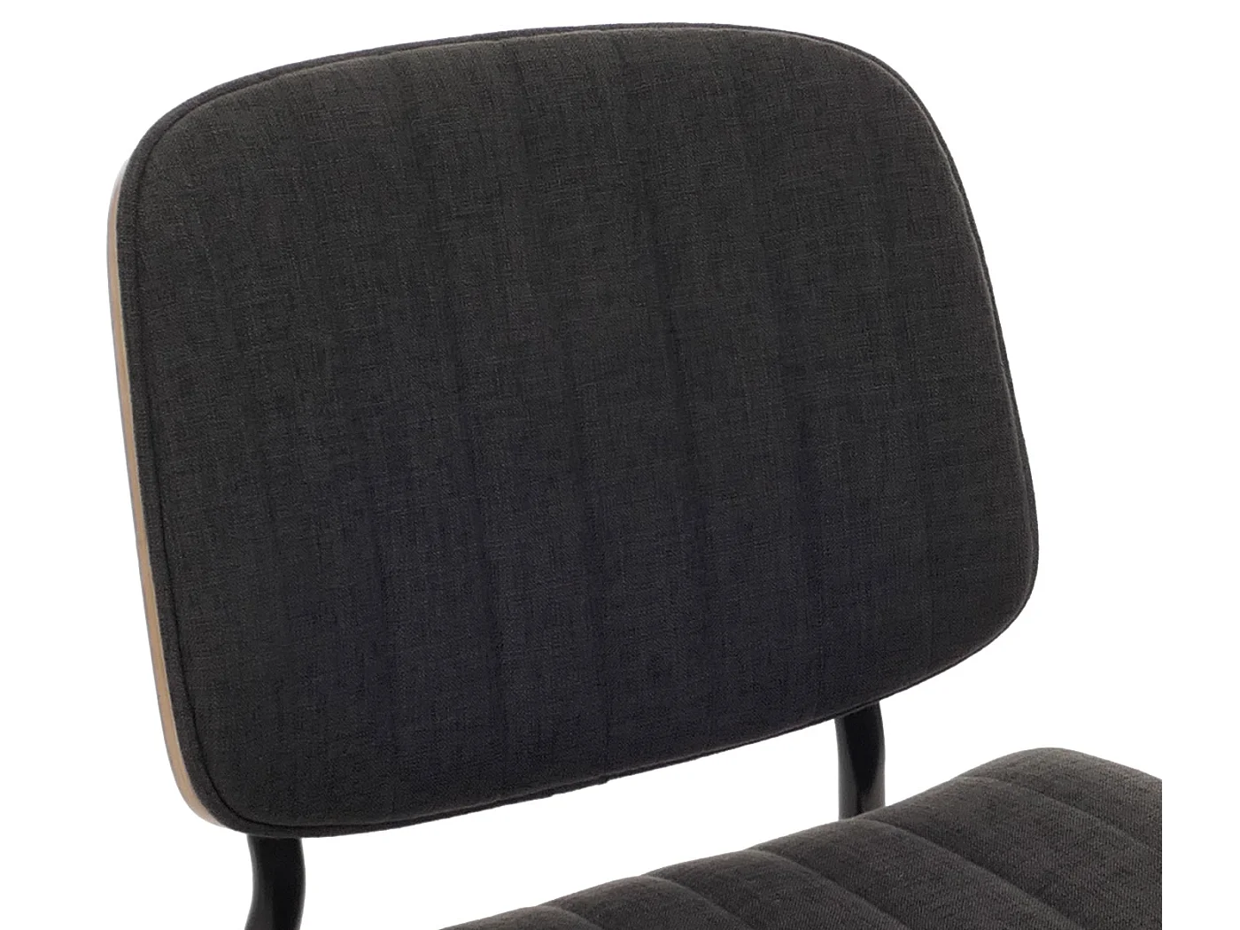 Chaise de salle à manger MCW-O44 (lot de 2),  naturel, gris foncé