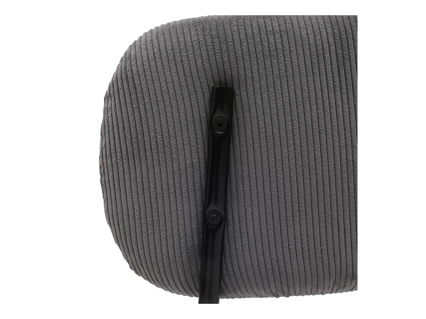 Chaise de salle à manger MCW-O26 (lot de 2),  gris foncé