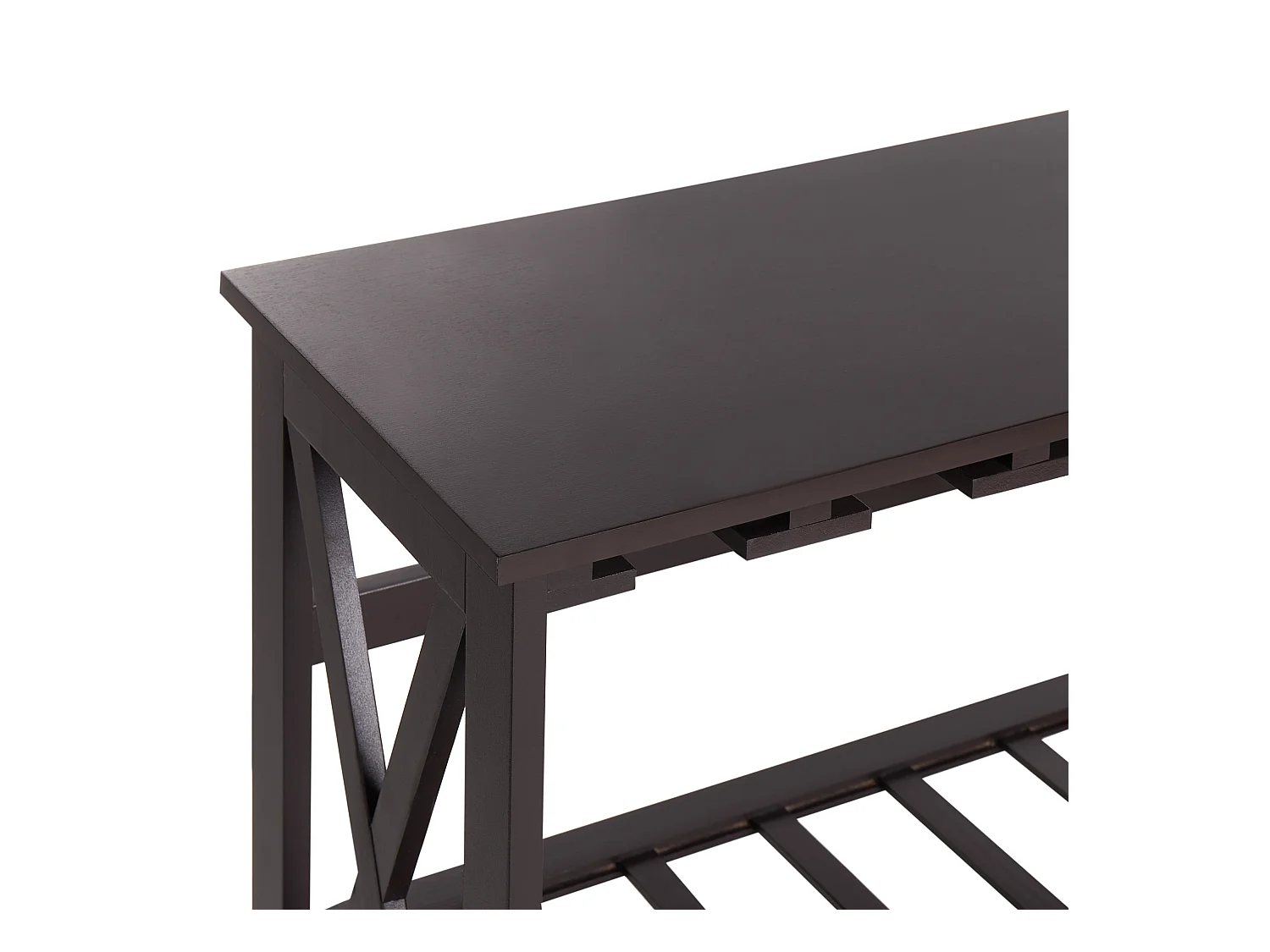 Porte-bouteille ROTHESAY Marron foncé