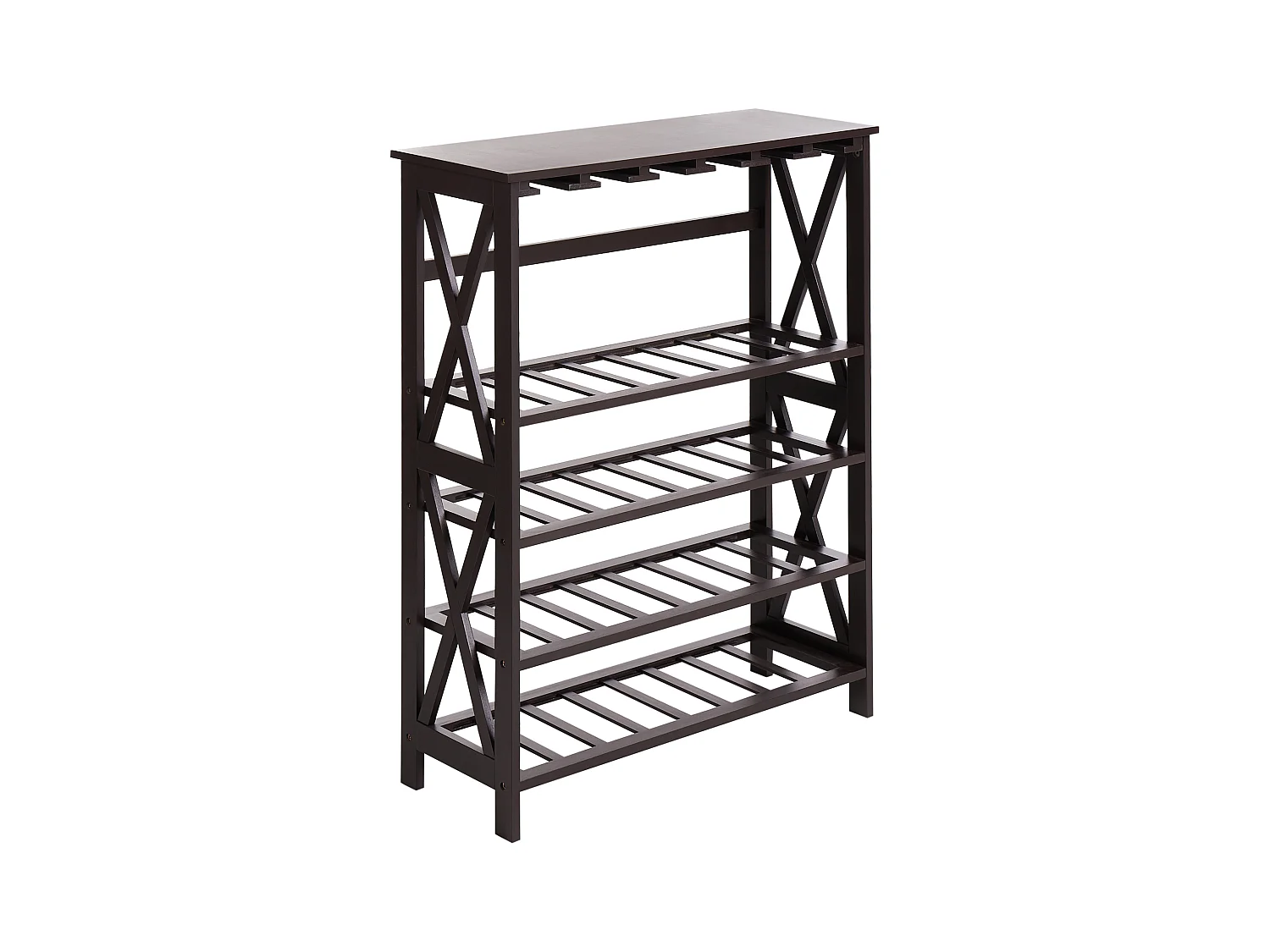 Porte-bouteille ROTHESAY Marron foncé
