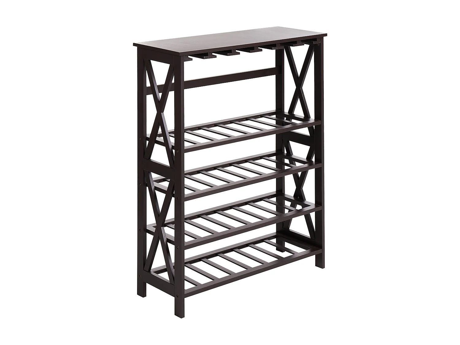 Porte-bouteille ROTHESAY Marron foncé