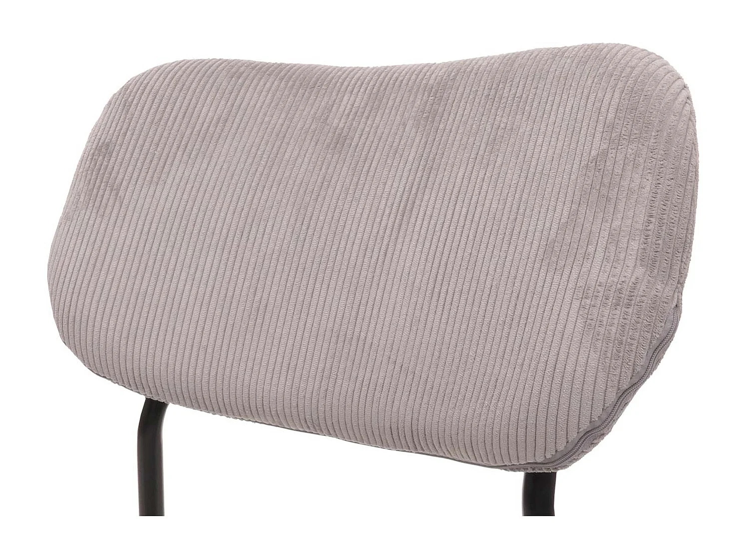 Chaise de salle à manger MCW-O26 (lot de 2),  gris clair