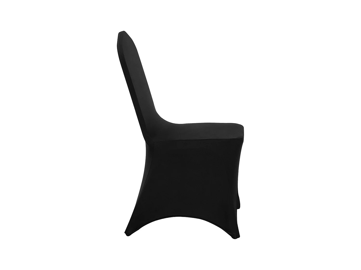 Elastyczne Pokrowce na Krzesła SucceBuy, Zestaw 50 Czarnych dla Weseli, Przyjęć i Jadalni