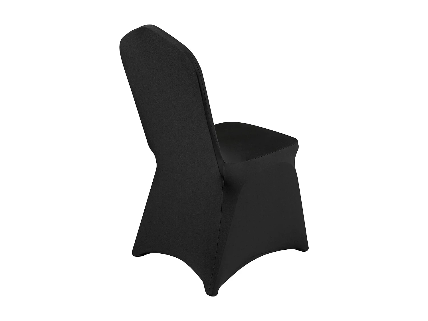 Elastyczne Pokrowce na Krzesła SucceBuy, Zestaw 50 Czarnych dla Weseli, Przyjęć i Jadalni