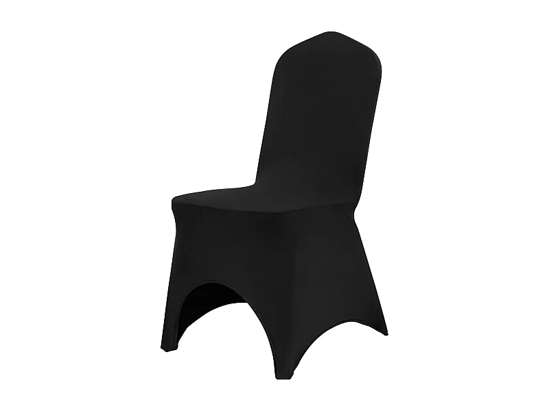 Capas de Cadeira em Elastano Extensível SucceBuy, Conjunto de 50 Pretas para Casamentos, Festas e Salas de Jantar