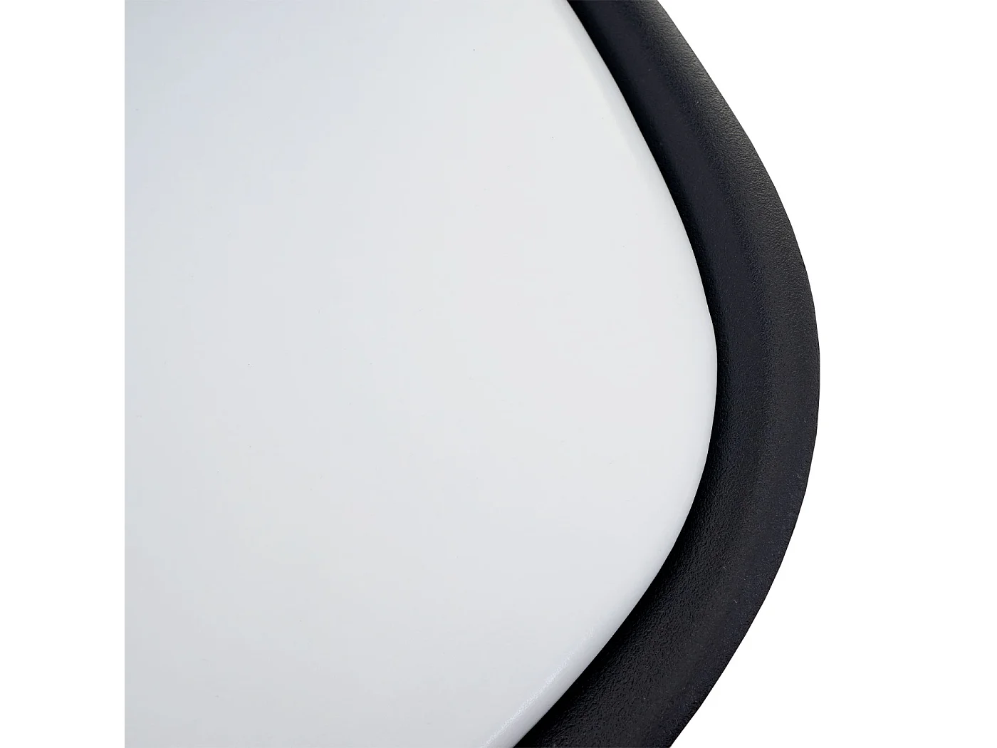 Serie Malmoe set 2x sedie sala da pranzo T501 legno massiccio ecopelle nero bianco piedi scuri