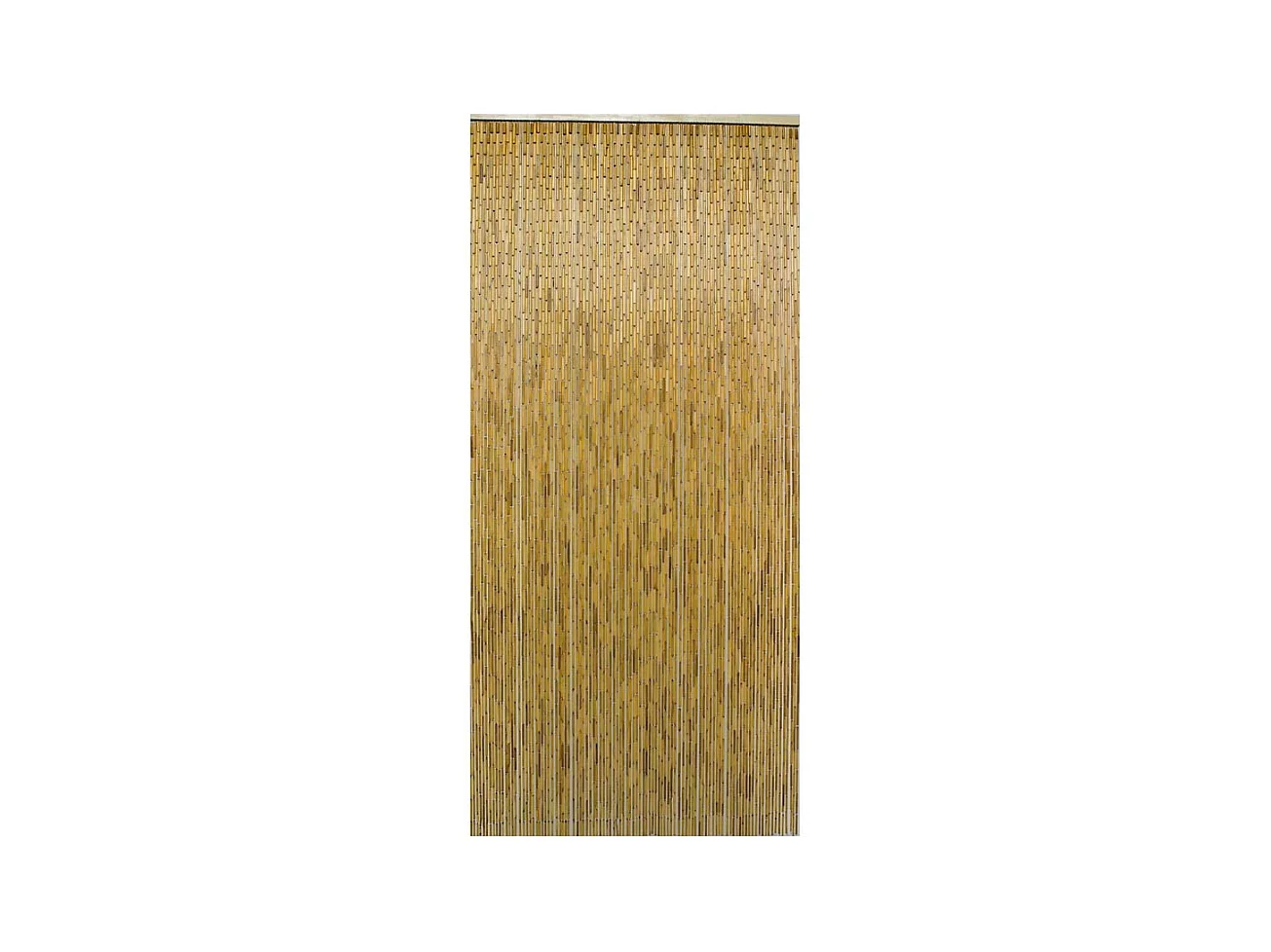 Cortina de palos de bambú barnizados 100 x 220 cm