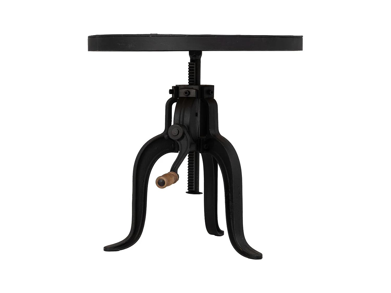 Mesa de apoio preta, D51x48h cm