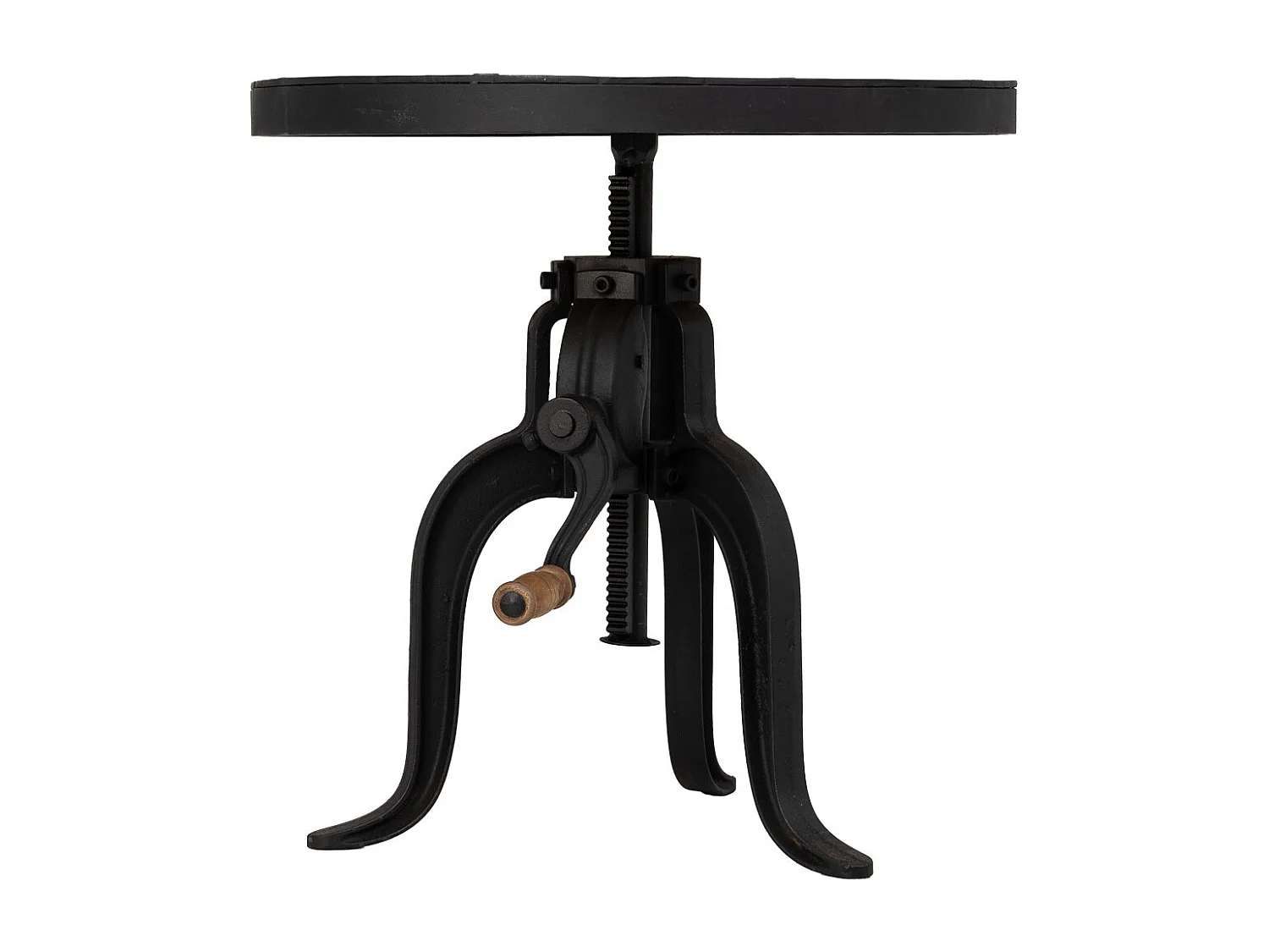 Mesa de apoio preta, D51x48h cm