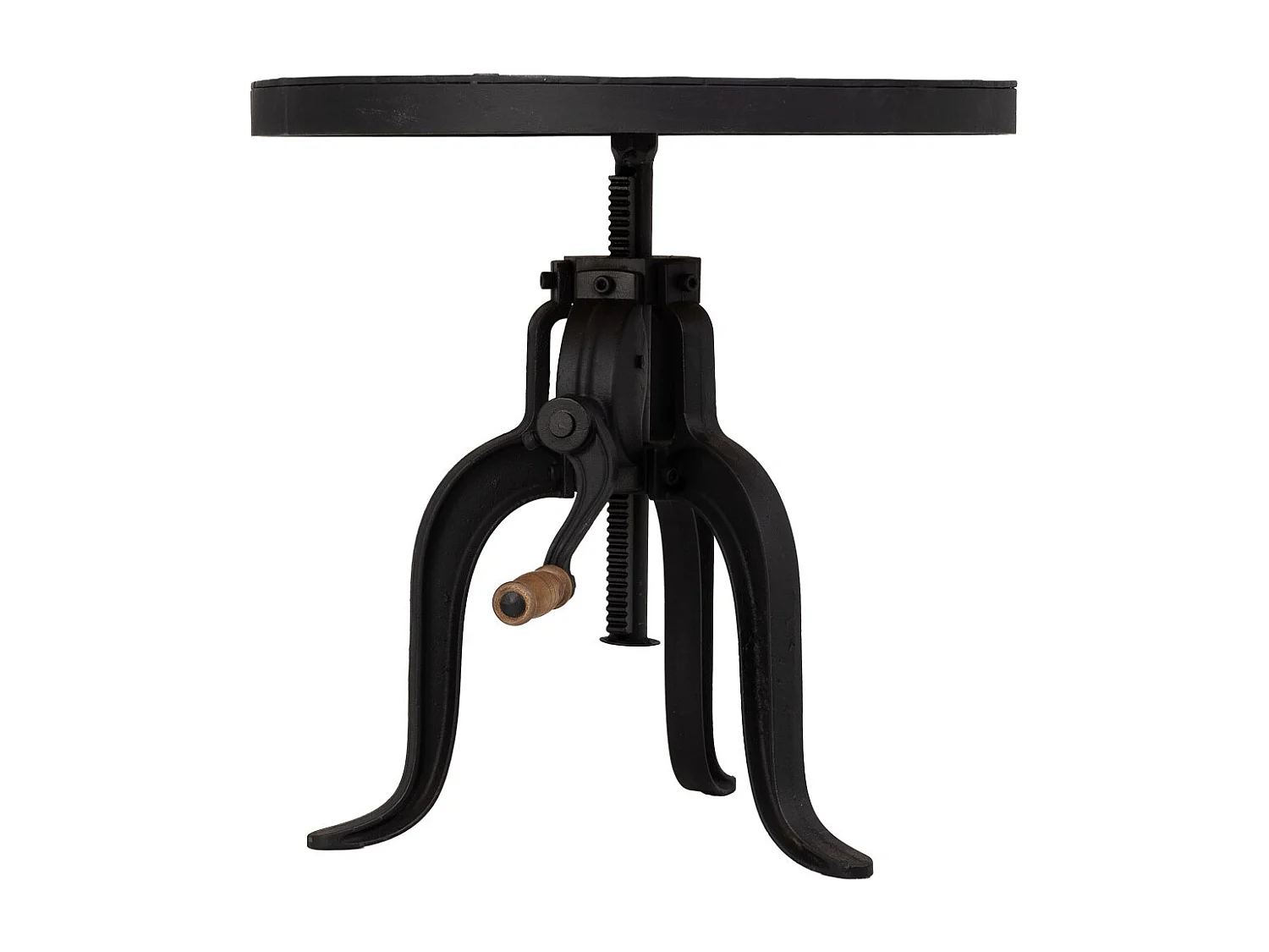 Höhenverstellbarer Tisch D51x48 Natur