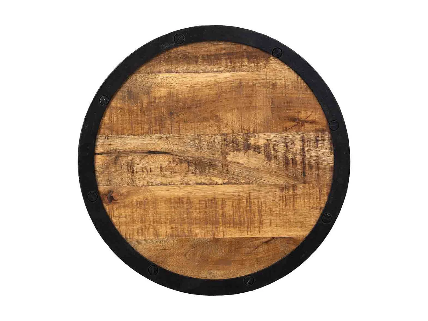 Höhenverstellbarer Tisch D51x48 Natur