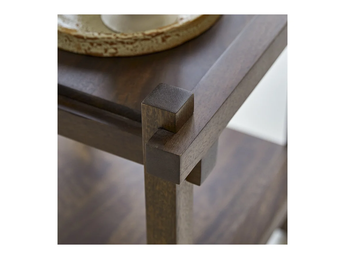 Beistelltisch Arko aus massivem Mangoholz