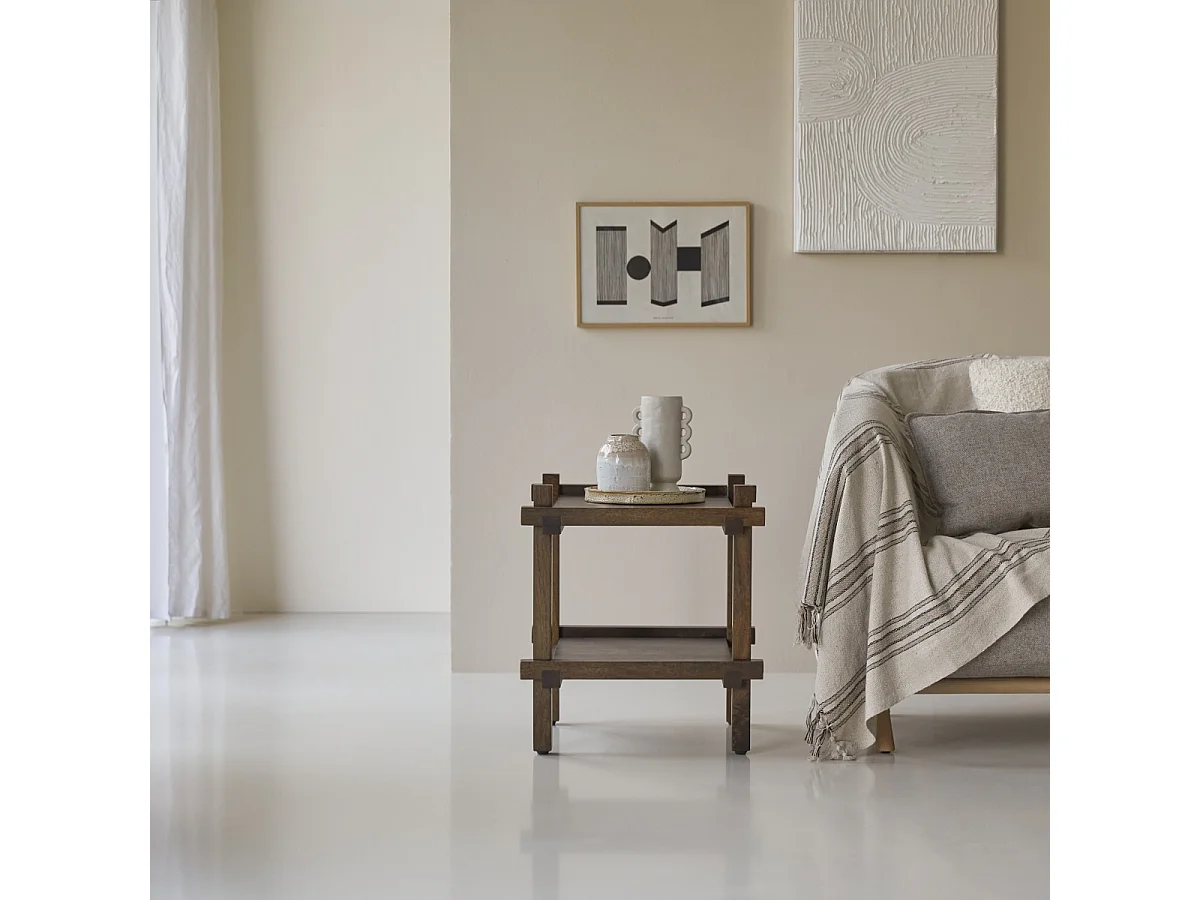 Beistelltisch Arko aus massivem Mangoholz