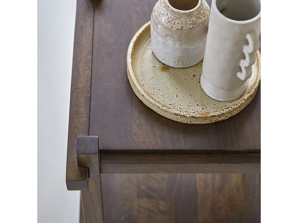 Beistelltisch Arko aus massivem Mangoholz