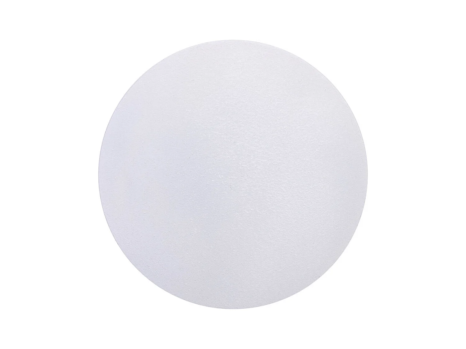 Mesa auxiliar de metal blanco 30x30x59.5h cm