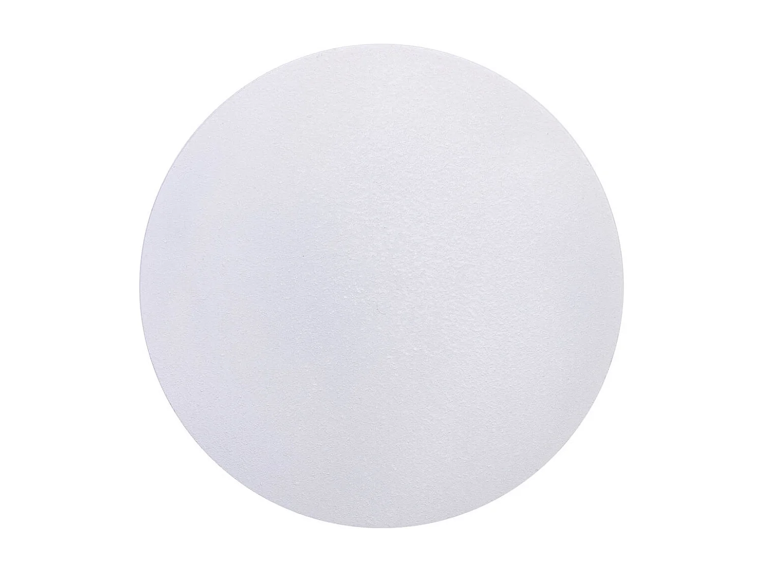 Weißer Beistelltisch aus Metall 30x30x59,5h cm