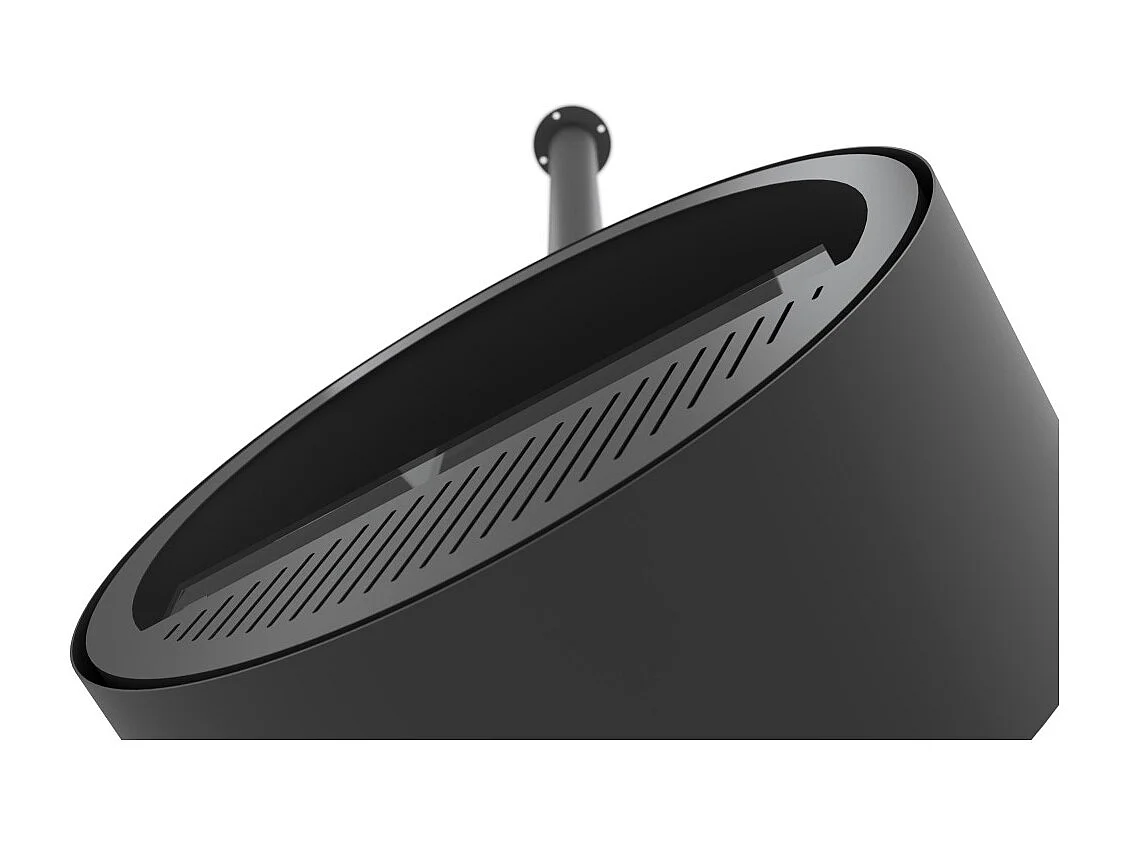 Chimenea de vapor de agua empotrada Corner L1200 con llama multicolor, efecto 3D y control mediante app, depósito de 2,4 l - 120 cm