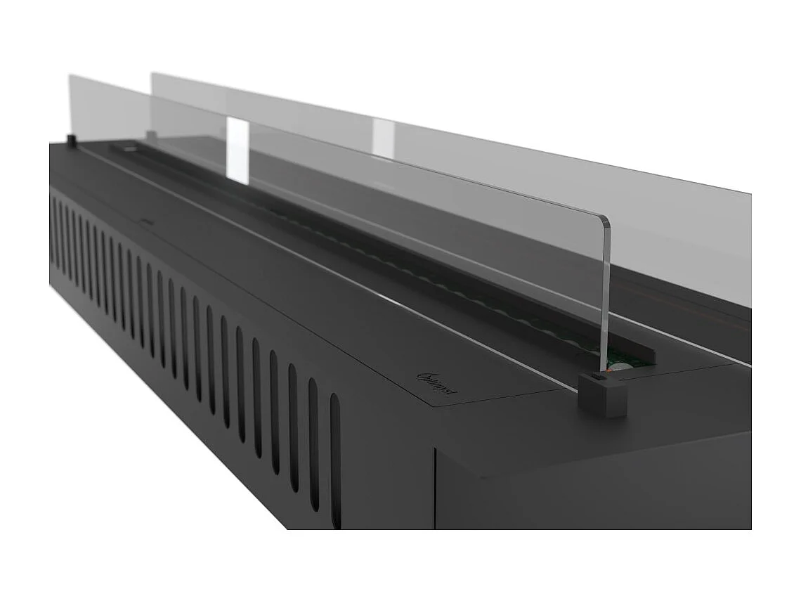 Invapo Insert 1800 Lareira a vapor embutida - Chama multicolorida 3D, app, tanque 3,6 l, recarga automática - 180 cm