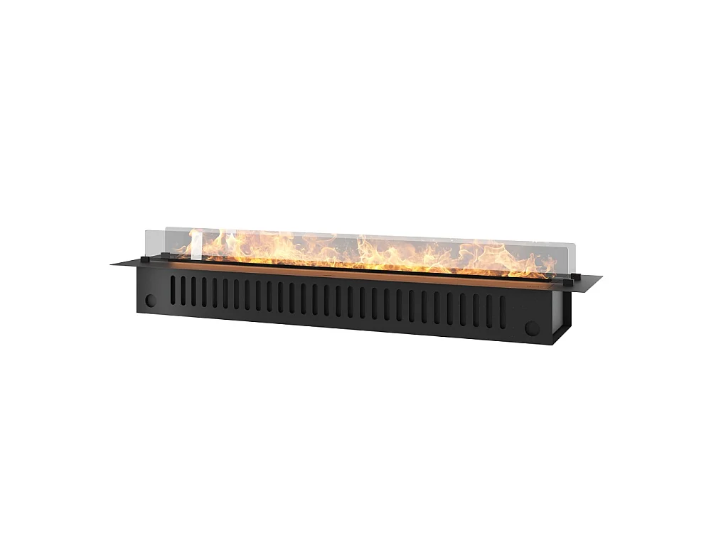 Invapo Insert 1800 kominek parowy do zabudowy, wielokolorowy płomień, efekt 3D, zbiornik 3,6 l, 180 cm