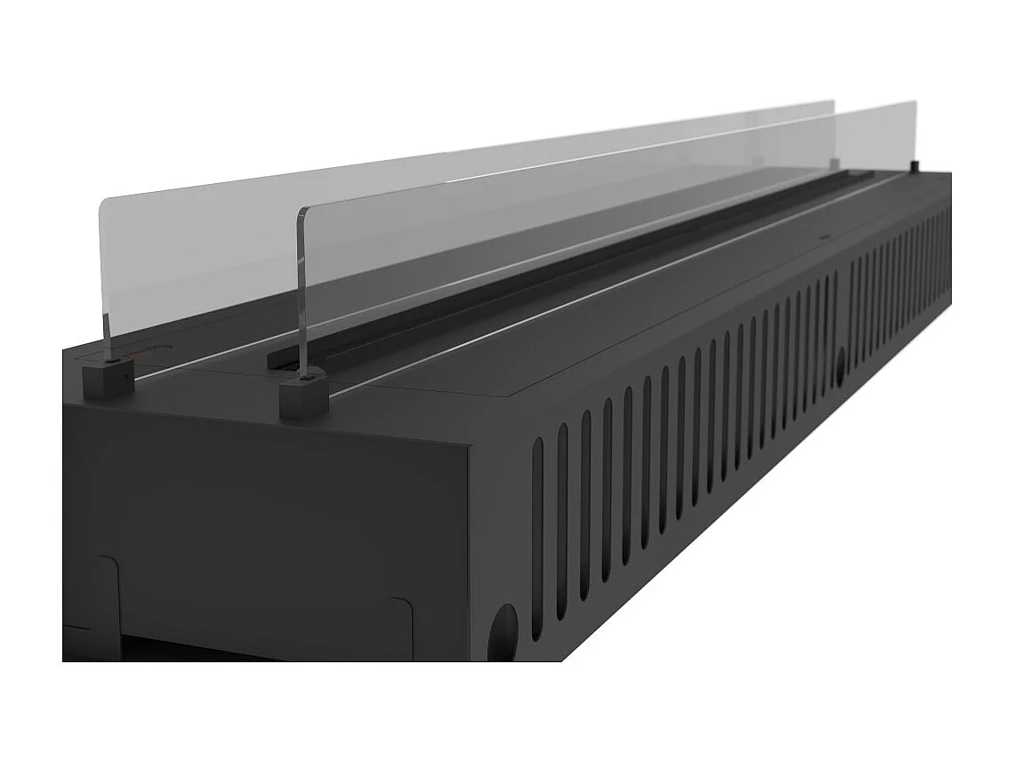 Invapo Insert 2200 Lareira a vapor embutida - Chama multicolorida 3D, app, tanque 4,8 l, recarga automática - 220 cm