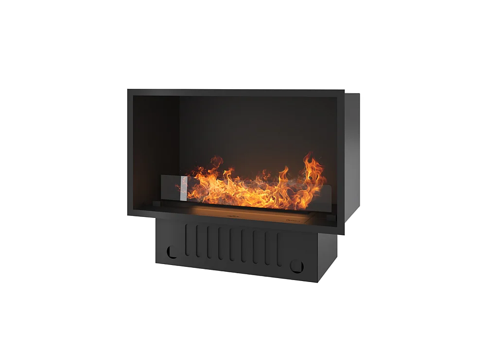 Cheminée vapeur d'eau Inside 800 - Flammes multicolores, effet 3D, appli mobile, réservoir 1,2L, remplissage auto - 80 cm