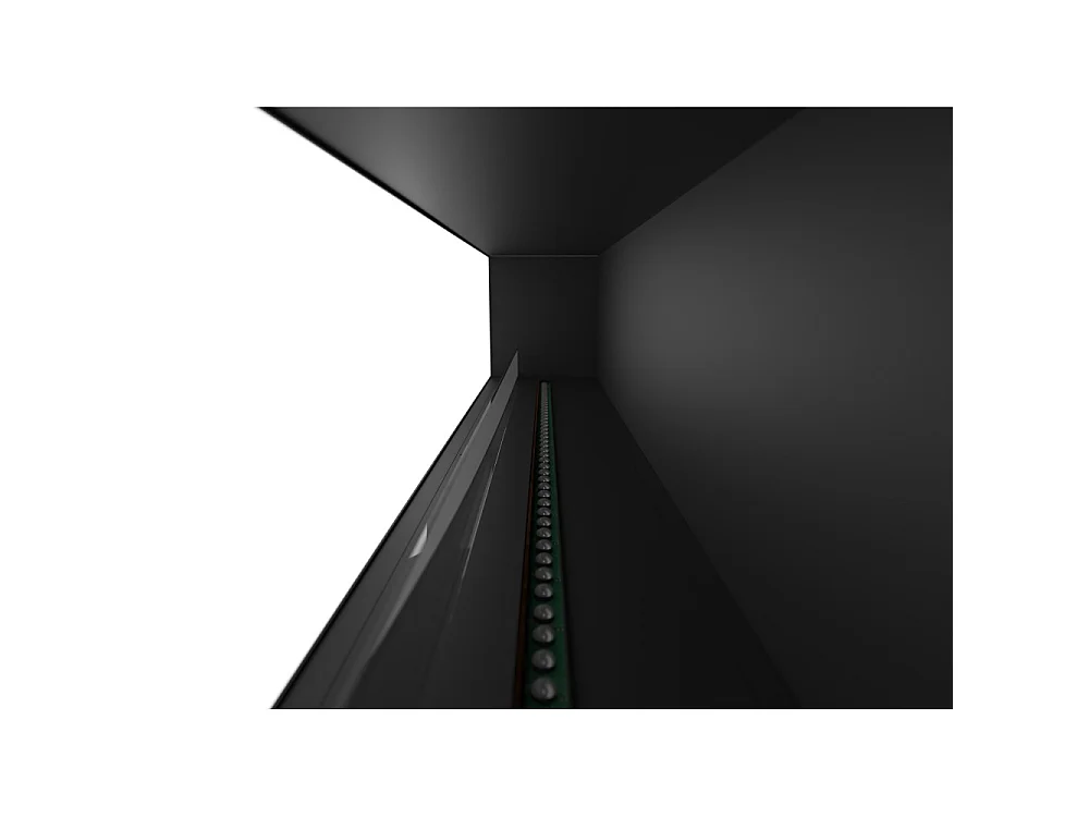 Invapo Inside 2200 kominek parowy do zabudowy, wielokolorowy płomień, efekt 3D, zbiornik 2,4 l, 220 cm