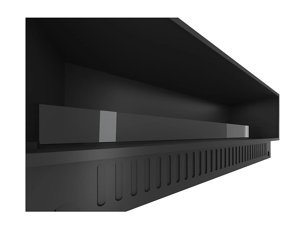 Lareira embutida a vapor Invapo Inside 1800 - Chama multicolorida, efeito 3D e controle por aplicativo, tanque de 3,6 l - Recarga automática de 183 cm