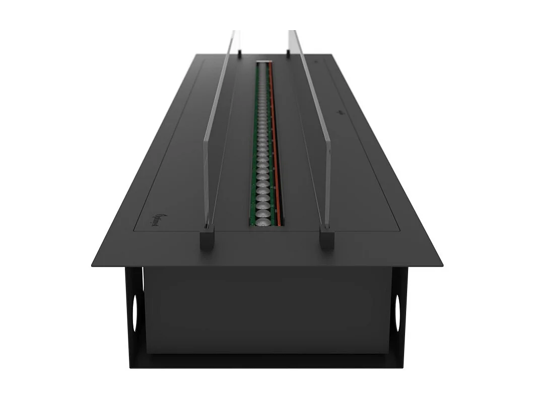 Invapo Insert 1800 Lareira embutida a vapor de água - Chama multicolorida, efeito 3D e controle por aplicativo, tanque de 3,6 l - 180 cm