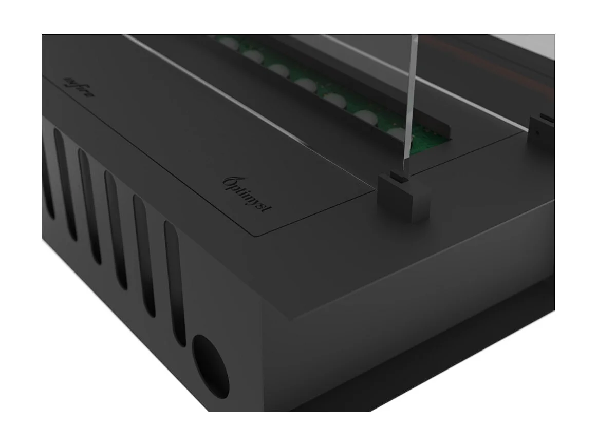 Kominek parowy do zabudowy Invapo Insert 700 - wielokolorowy płomień, efekt 3D i sterowanie aplikacją, zbiornik 1,2 l - automatyczne napełnianie 70 cm
