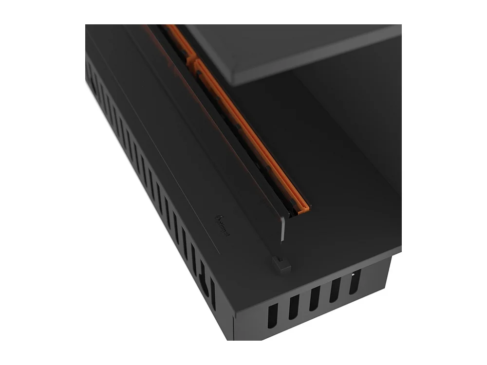 Cheminée vapeur d'eau encastrable Inside C1800 - Flammes 3D LED multicolores, app mobile, réservoir 3,6L, remplissage auto - 180 cm