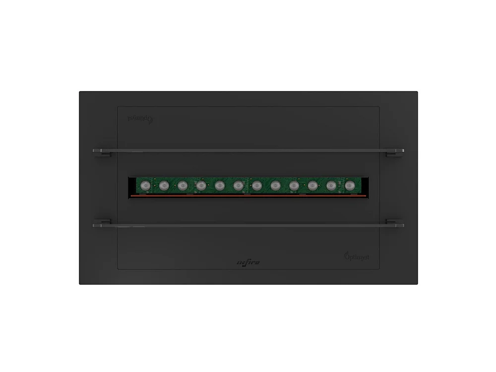 Invapo Insert 700 Indbygget vanddamppejs - Flerfarvet flamme, 3D-effekt og app-styring, 1,2L tank - 70cm