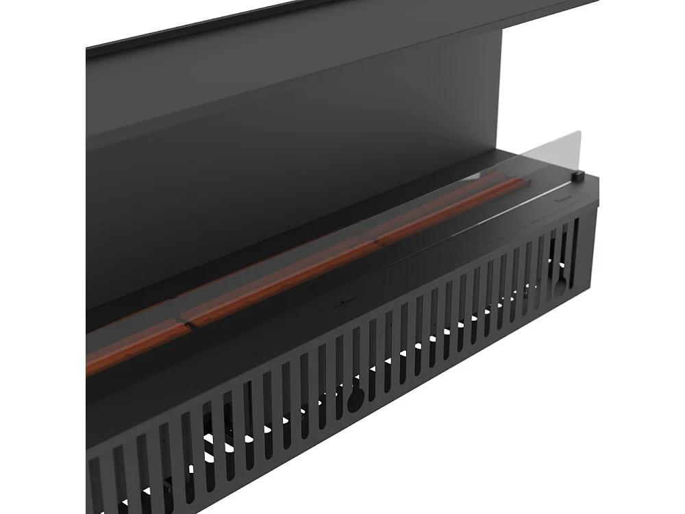 Lareira embutida a vapor Inside C1800 com chama multicolorida, efeito 3D e controle por aplicativo, tanque de 3,6 l - 180 cm