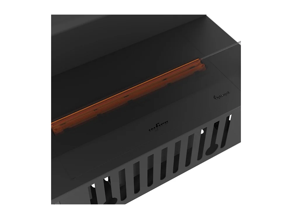 Cheminée à vapeur d'eau encastrable Inside C800 avec flammes multicolores, effet 3D et contrôle par application, réservoir de 1,2 l - 80 cm